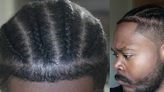 4 Easy Fresh BRAIDS Faded Haircut Tutorial MENS HAIRSTYLES [upl. by Hennessy309]