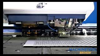 TRUMPF  TruMatic 7000  1600  Stanz Laser Maschine [upl. by Opportuna]