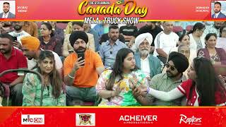 R Nait Live Performance CanadaDayMelaand TruckShow [upl. by Mortensen]