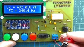 Arduino Tabanlı LC Metre Yapımı  Endüktans ve Kapasitans Ölçümü [upl. by Albertina820]