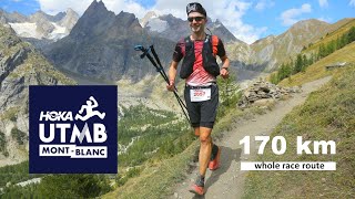 UTMB 170km whole race  Chamonix [upl. by Willtrude]