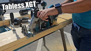 New Makita BL4040F 40Ah Tabless XGT Battery Vs Standard [upl. by Jobyna]