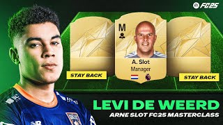 FC PRO ARNE SLOT CUSTOM TACTICS  FC 25 Masterclass by Levi de Weerd [upl. by Kenward]