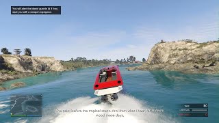 Grand Theft Auto Online  Cayo Perico Heist Supply Truck Entry [upl. by Ayikat405]