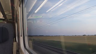 ECML on a TransPennine Express Nova 1 3821 [upl. by Ardnasirhc]