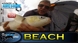 BEACH FISHING tips for BEGINNERS with Graeme Pullen  TAFishing [upl. by Cusack]