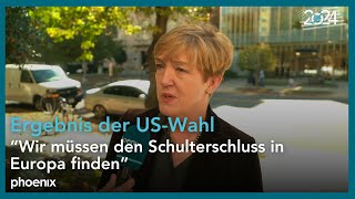 Constanze Stelzenmüller zum Ergebnis der USWahl  6112024 [upl. by Vikki625]