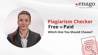 Plagiarism Checker for Thesis and Assignments  Free Vs Paid  Which One You Should Choose [upl. by Soilisav]