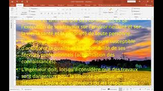 Chapitre 2 DEONTOLOGIE DE L’INGENIEUR quotEthique et déontologie de l’ingénieur [upl. by Nolasba656]