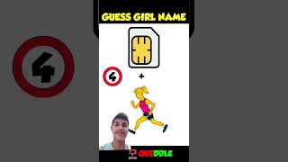 Guess the girl name by emoji [upl. by Ahsetel]