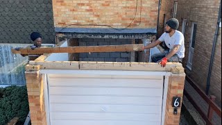 Replacing a garage flat roof [upl. by Iclehc]