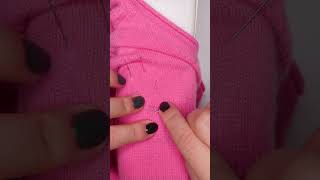 Fixing a hole in a sweater in under 30 Seconds [upl. by Aivat]