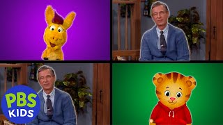 quotWont You Be Our Neighbor” SingAlong with Mister Rogers Daniel Tiger amp Donkey Hodie  PBS KIDS [upl. by Nnylylloh]