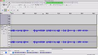 Zencastr Audacity Tutorial [upl. by Ahsieker]