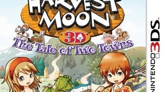 CGRundertow HARVEST MOON THE TALE OF TWO TOWNS for Nintendo 3DS Video Game Review [upl. by Rosemare]