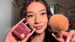 ASMR ur baddie friend does ur makeup  gives u tips [upl. by Oates15]