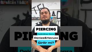 Piercing’den Sonra Denize Havuza Girilir mi🏊‍♀️ piercing shorts reels [upl. by Gnil575]