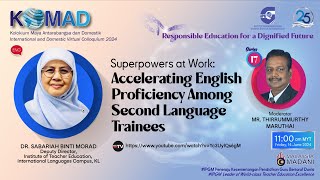 SERIES 17 SUPERPOWERS AT WORK ACCELERATING ENGLISH PROFICIENCY AMONG SECOND LANGUAGE TRAINEES [upl. by Eladroc312]