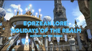 FFXIV Eorzean Holiday Lore History of The Rising [upl. by Merari605]