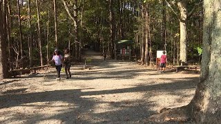 Hikers enjoy Crowders Mountain after weekslong Hurricane Helene closures [upl. by Esirec263]