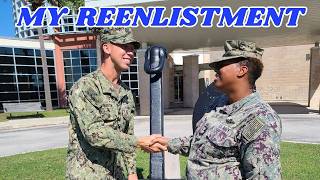 My Last REENLISTMENT in the US Navy [upl. by Ardnyk]