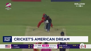 Team USA upsets Pakistan in historic cricket World Cup victory [upl. by Agee]