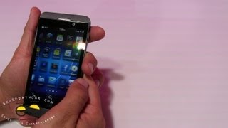 TMobile BlackBerry Z10 4G LTE Handson [upl. by Shatzer]