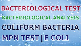 AsstProfPKGakkhad Most Probable NumberMPN Presumptive Test SYBSc Microbiology MB222 Lec29 [upl. by Eynenihc]