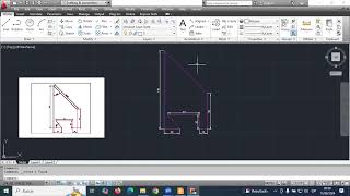 Practica 01 Parte II  Dibujo en Autocad Herramienta línea  polilínea y acotado [upl. by Inan60]