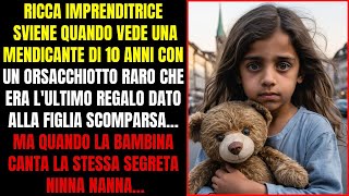 DONNA RICCA SVIENE QUANDO VEDE UNA BAMBINA DI 10 ANNI CON LULTIMO REGALO DI SUA FIGLIA MA QUANDO [upl. by Nidraj]