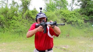 FN FAL 19 rounds in under 3 seconds with Jerry Miculek [upl. by Anuqahs706]