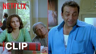 Munnabhai Has The Best Adviser  Lage Raho Munnabhai Scene  Netflix India [upl. by Divadnahtanoj]