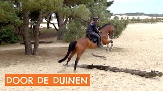 Crossen door duinen met de paarden  Vlog 18 [upl. by Cassady]