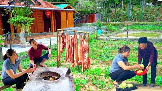 Time lapse  30 Day Harvest agricultural products  Make enough Smoked Meat to last two months [upl. by Mcgee]