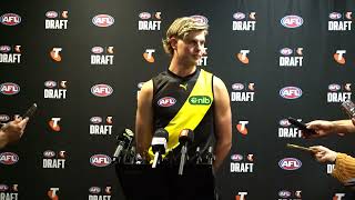 AFL DRAFT  quotOnetwo punchquot Smillie keen to link up with Lalor [upl. by Reinhard]