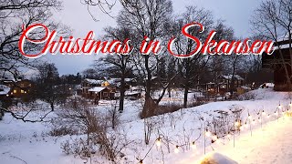 Stockholm Skansen in December [upl. by Aldarcy]