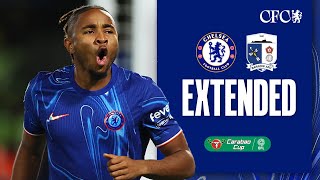 Chelsea 50 Barrow  HATTRICK amp FREE KICK STUNNER 🔥  HIGHLIGHTS  Extended  Carabao Cup 2425 [upl. by Donalt]