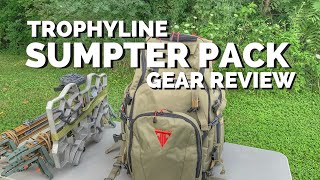 TrophyLine Sumpter Pack  Gear Review  Blue Paw Outdoors [upl. by Notsgnik]