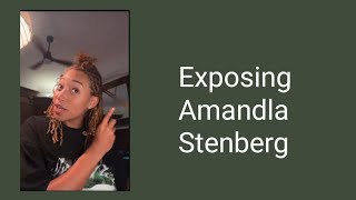 Exposing Amandla Stenberg Slight Rant [upl. by Anaiv288]