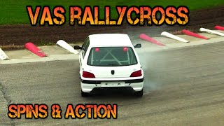 VAS rallycross Arendonk 2772024 Spins amp Action [upl. by Iams]