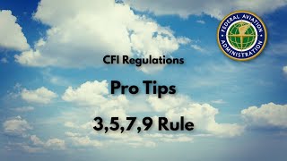 CFI Regulations Pro Tip [upl. by Akihsan]