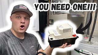 How To Install A Little Giant Condensate Pump  Stepbystep Guide [upl. by Icart]