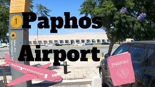 Travelling through Paphos airport Cyprus [upl. by Aielam]