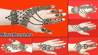 Simple Full Hand Mehndi Design Easy Simple Arabic Mehndi Mehandi Design Mehndi designs [upl. by Lehcear]