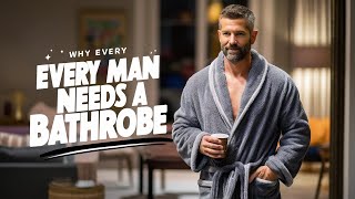 Why EVERY Man Needs a Bathrobe  MustHave Item for Guys [upl. by Aiuqat59]