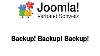 Lernvideo Joomla Backup [upl. by Edyaj]