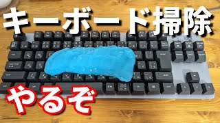 【キーボード掃除】分解してジェルクリーナーを使った結果…【パソコン】 [upl. by Niawd]