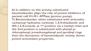 BENZIMIDAZOLE synthesis and reactions organic chemistry group WAD5 [upl. by Naitsirt743]