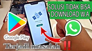 cara mengatasi play store terjadi masalahtidak bisa download wa ini sangat mudah ‼ ini solusinya ‼ [upl. by Asseralc]