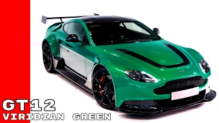 Rare Viridian Green Aston Martin Vantage GT12 [upl. by Ora]